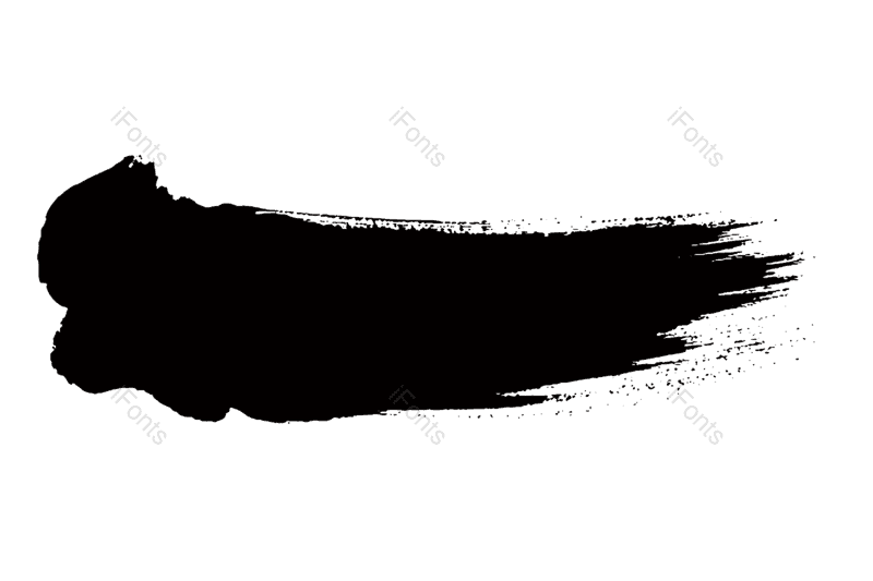 水墨图片,笔触元素,笔刷PNG,水墨效果免抠素材